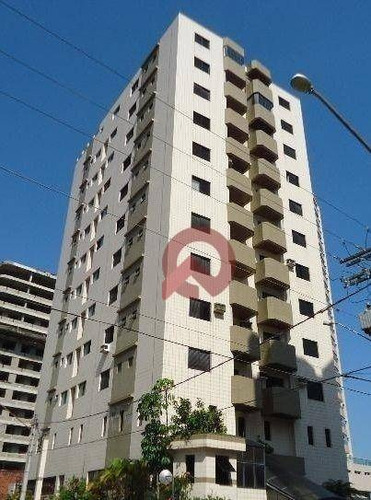Imagem 1 de 14 de Apartamento Com 1 Dormitório À Venda, 55 M² Por R$ 212.000,00 - Aviação - Praia Grande/sp - Ap3581