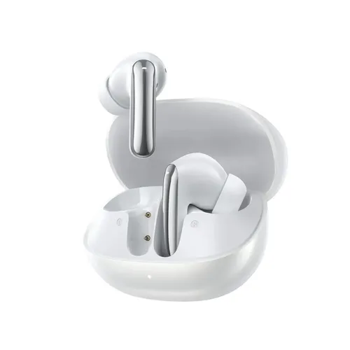 Fones de ouvido QCY MeloBuds N20, Bluetooth 6.0, -50dB Adaptativo ANC, 40H de Reprodução, IPX4, Conexão dupla, Cor Branco