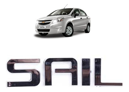 Emblema Logo (sail) Traseras Chevrolet Sail 1.4 2011 2015