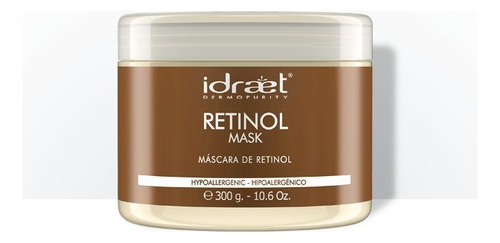 Idraet Retinol Mask Mascara Anti Edad Con Colageno Arrugas Tipo de piel Todo tipo de piel