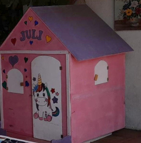 Casita De Madera Para Niños