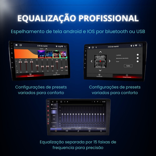 Multimídia Adak Iplay8s-9464 Logan 2013-22 Sandero 2015-19