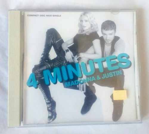 Madonna Justin Bieber 4 Minutes Cd Original 