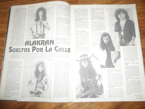 Madhouse 17 Guns N Roses The Cult Alakran Rata Blanca (Usado)