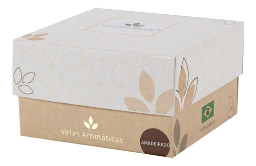 Imagem 3 de 6 de Vela Aromática Premium Amadeirado C/4 Mini Velas Aromatizada