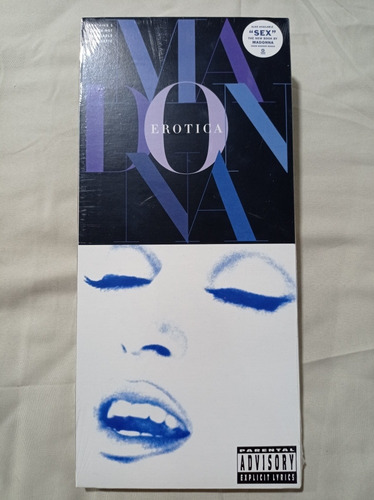Imagen 1 de 3 de Madonna - Erotica Longbox Cd Album 1992 Usa