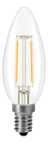 Bombilla Led E14 De 2 W, Color Blanco Cálido, Estilo Vintage