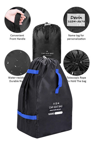 Bolsa Portabebés, Funda Para Asiento De Coche De Azul