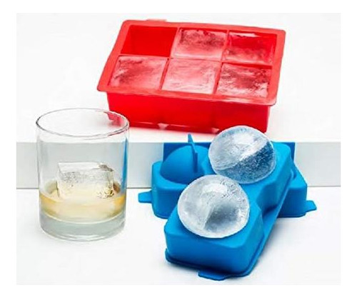 Molde De Cubo De Hielo De Neptuno Verdadero Silicona Segura