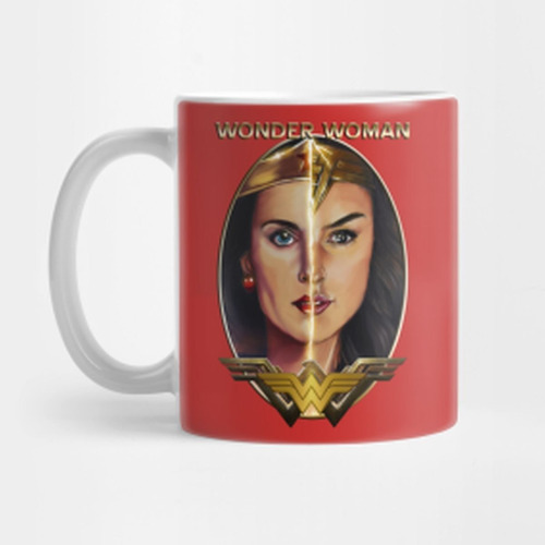 Taza Wonder Woman Mujer Maravilla Freekomic B4