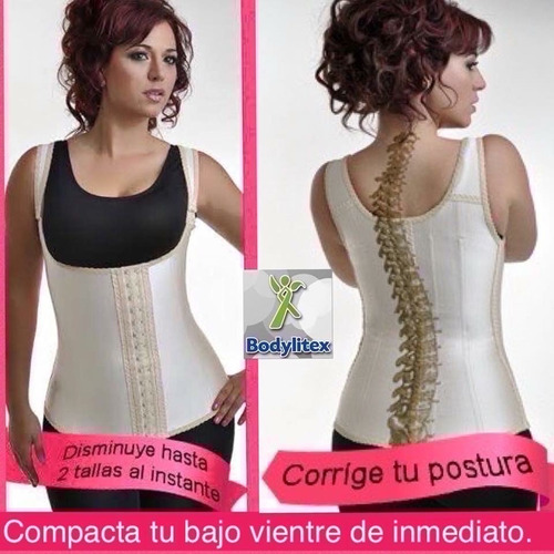 Paquete Bodylitex 15 Broches  Corse Con Tirantes Spray Crem