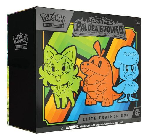 Paldea Evolved - Elite Trainer Box - Etb Pokemon Inglés