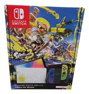 Nintendo Switch Oled Splatoon 3 Version Japonesa
