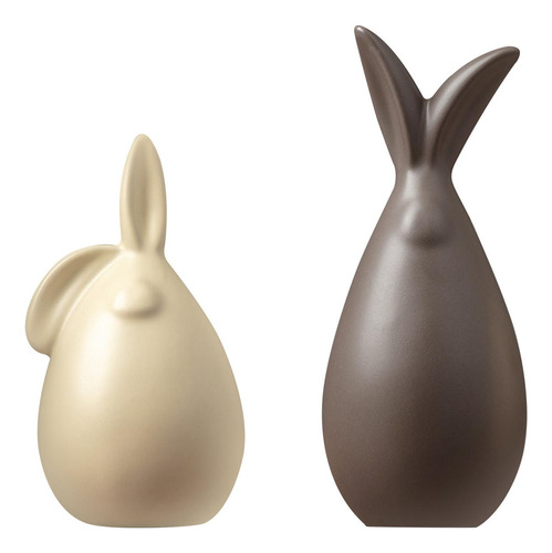 2x Estatua De Conejo, Figura De, Escultura De