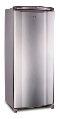 Imagen 1 de 3 de Freezer vertical Whirlpool WVU27 inox 231L 220V