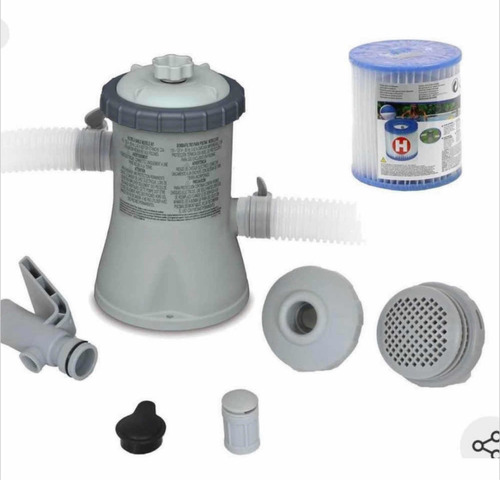 Combo Alberca Rectangular Estructura Intex + Bomba Filtrante