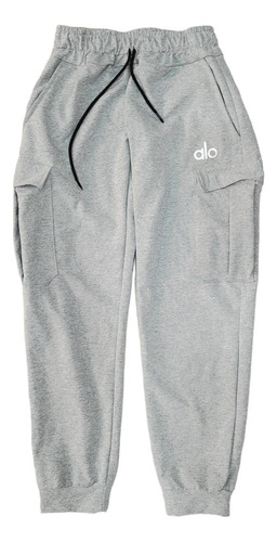 Jogger Pans Cargo Deportivo Aloo Yogaa Táctico Rojo Negro