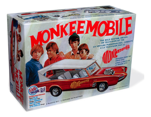 Kit Modelo Coche Tv Monkeemobile Escala 1:25