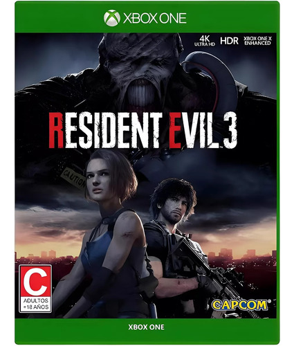 Resident Evil 3 Remake Xbox One, Series S/x