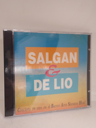 Salgan & De Lío Concierto En Vivo Cd Nuevo