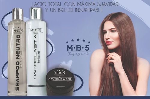 Nanoplastia 250 Ml + Shampoo 250 Ml Y Mascarilla 50 Gr Mb5