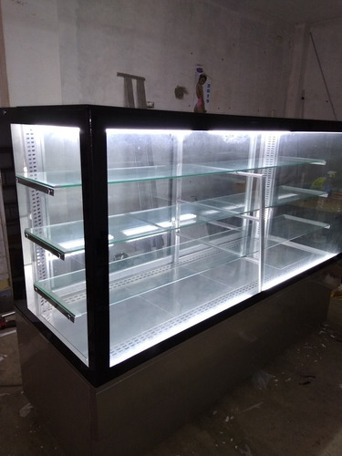 Vitrina Exhibidora Para Tortas En Acero Inoxidable