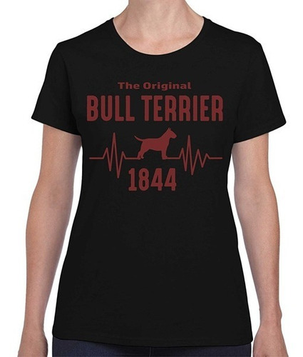 Remeras Mujer Bull Terrier Hf ® Dog Thinker Pack X 12