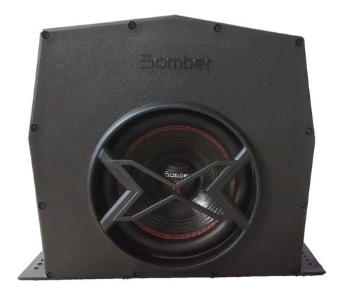 Caixa Passiva Upgrade Subwoofer 8 Pol 350w Rms 4 Ohms Bomber Cor Preto