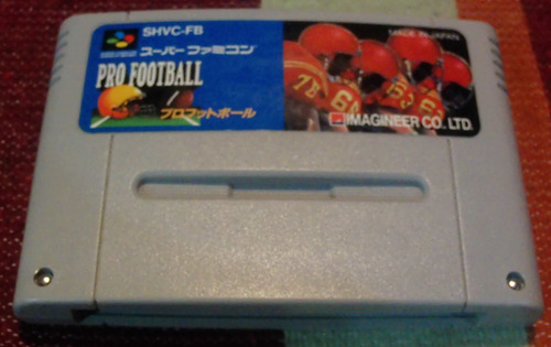 Pro Football - Super Famicom - Futbol Americano 