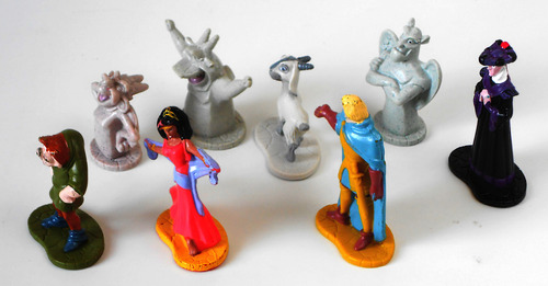 Figuras Del Jorobado De Notre Dame 1996 (Usado)