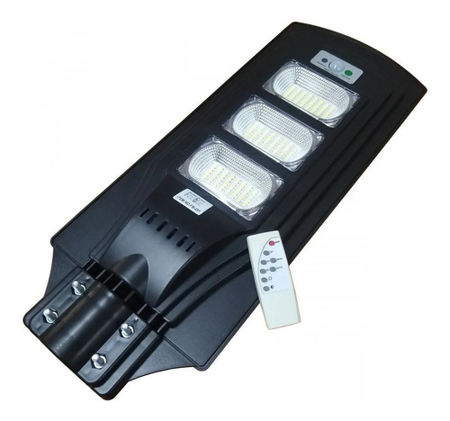 Imagen 2 de 8 de Luminaria Solar Luz Led 90w Alumbrado Publico Potente Sensor