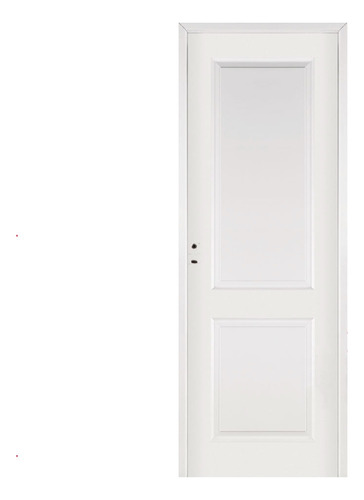 Puerta Placa Oblak  2t Rectos Blanca Pared-durlock 70x200 