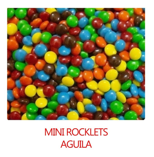 Lenteja Chocolate Mini Rocklets X 250 G Cotillon Sergio Once