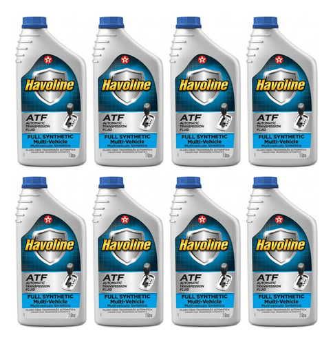 8 Litros Fluido Transmissão Automática Havoline Multi Atf