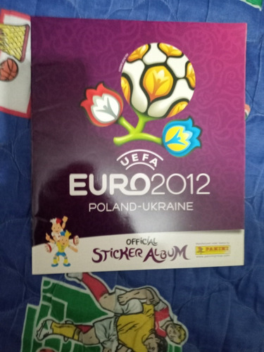Álbum Eurocopa 2012 Sin Estampas En Venta 