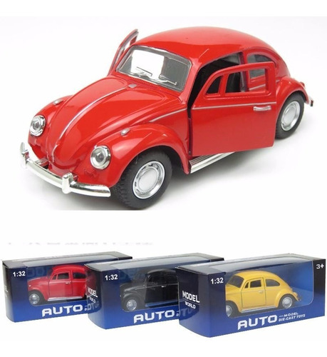 Auto Volkswagen Vw Clásico Escarabajo Beetle Escala 1:32