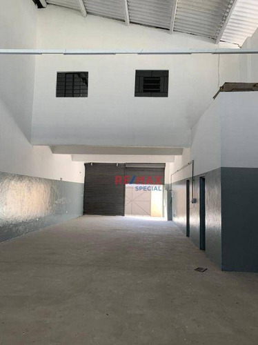 Imagem 5 de 19 de Galpão 250 M² Com Mezanino Para Locação No Itapegica/ Vila Endress - Ga0010