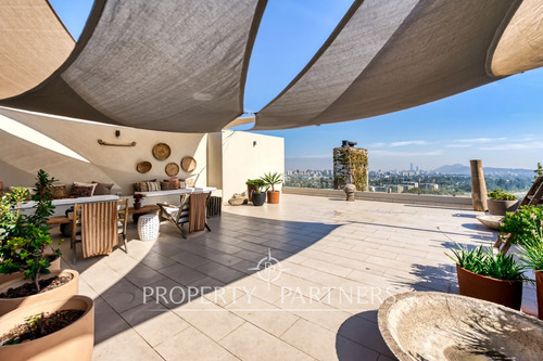 Moderno Penthouse Con Vista Despejada