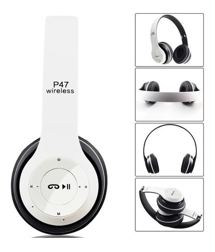 Auriculares Manos Libres Bluetooth Mp3 Radio Fm Sd Calidad ®