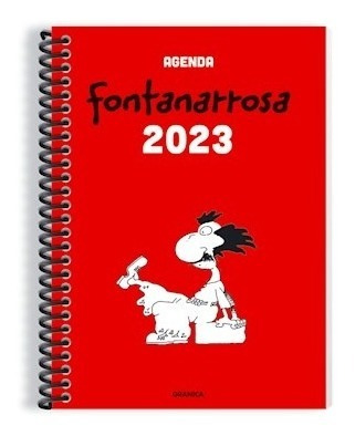 Agenda Fontanarrosa 2023 Roja Granica Dgl Games & Comics