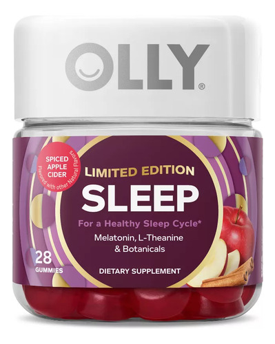 Olly Gomitas Vitamínicas P/ Dormir Sidra De Manzana 28 Pzas