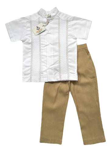 Conjunto Guayabera Modelo 280 Tallas 12 - 16