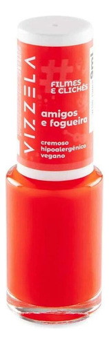 Esmalte Cremoso Vizzela #filmeseclichês Amigos Fogueira 9ml