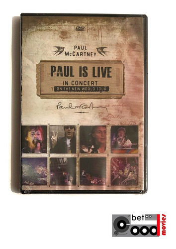 Dvd Paul Mccartney Is Live In Concert / Nuevo Sellado