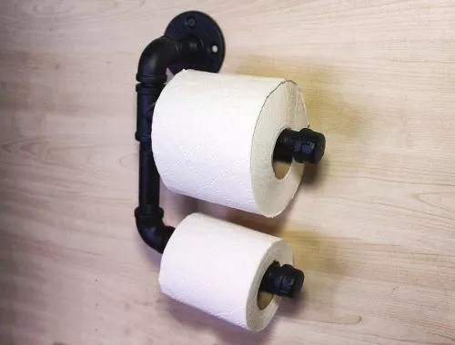  Soporte para papel higiénico negro : Todo lo demás