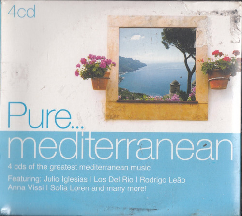 Pure. Mediterranean. 4 Cd´s Original Nuevo Qqb.