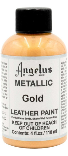 Pintura Acrílica Angelus 4 Oz ( 1 Pieza ) Color Gold