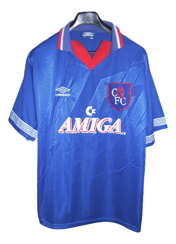 Chelsea Fc Fabulosa Umbro 1993 Sponsor Amiga #11 Wise (Usado)