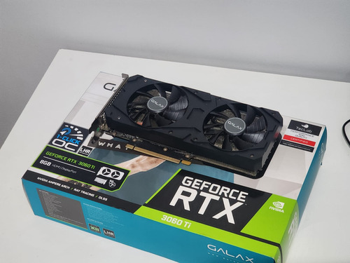 Placa De Vídeo Nvidia Galax Geforce Rtx 3060ti, 8gb, Gddr6
