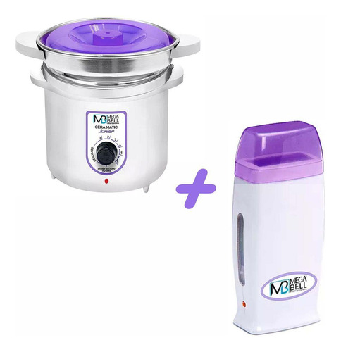 Kit Termocera Refil 400g Lilas + Roll On Lilas Megabell